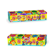 Набір креативної творчості "Тiсто для лiпки "Master Do" 5 банок*50г укр. (9) TMDB-01-02U