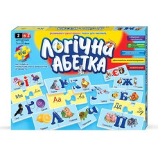 Гра настільна "Логічна абетка" укр. (12) DT66Asp-U