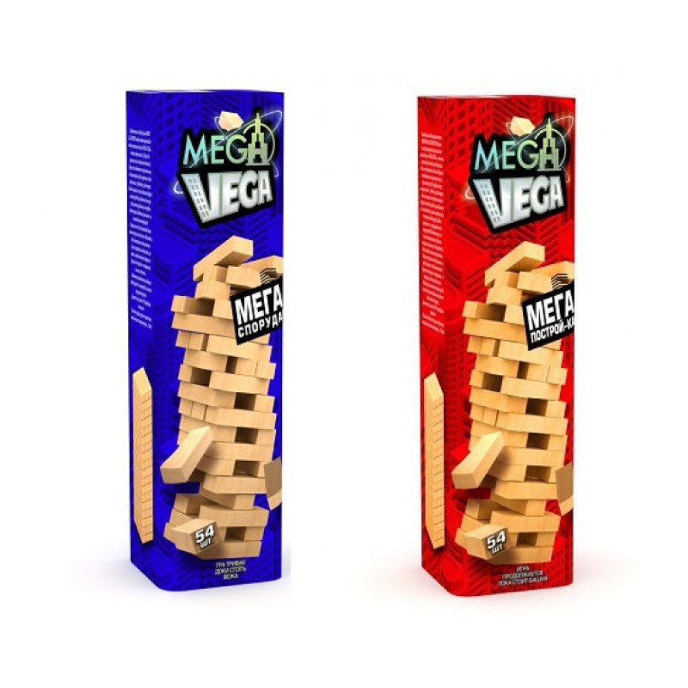 Розвиваюча настільна гра "MEGA VEGA" вежа укр. (6) G-MV-01U