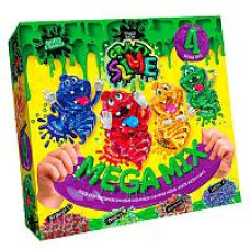 Безпечний освітній набір для проведення дослідів "Crazy Slime 4в1" укр №1 SLM-03-01U