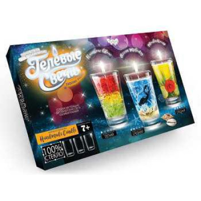 Набір креативної творчості "MAGIC CANDLE CRYSTAL"парафінові свічки своїми руками (5)MgC-02-01