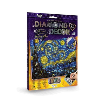 Набір креативної творчості "DIAMOND DECOR" (20) DD-01-01,02..07,09,10,11   30*22