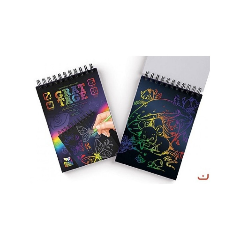 Набір для творчості "GRATTAGE" А6 малий укр.(25)