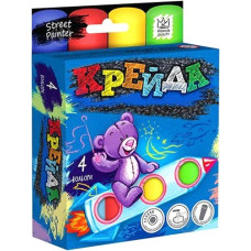 Крейда для малювання на асфальті" велика 4 шт укр (36) MEL-01-02U