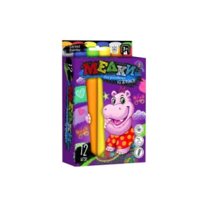 Крейда для малювання на асфальті" велика 3 шт укр (36) MEL-01-01U