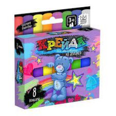 Крейда для малювання на асфальті" тонка 8 шт укр (60) MEL-02-02U