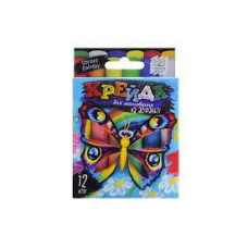 Крейда для малювання на асфальті" тонка 12 шт укр (36) MEL-02-03U