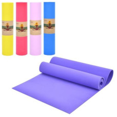 Йогамат M0380-3 (24шт) EVA,173-61см,товщина6мм,6кольорів,в кульку,61-12-12см