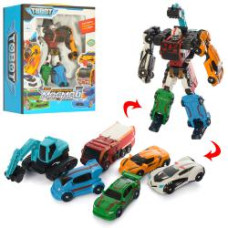 Трансформер 535 (18шт) TB, 6в1, робот+машинка, 24см, в кор-ці, 25-33-12см