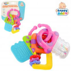 Брязкальце 0696-2 (96шт) брелок, прорізувач, на листі, 13-18-5см