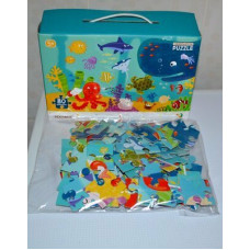 Пазл 80 ел. Дно Океану