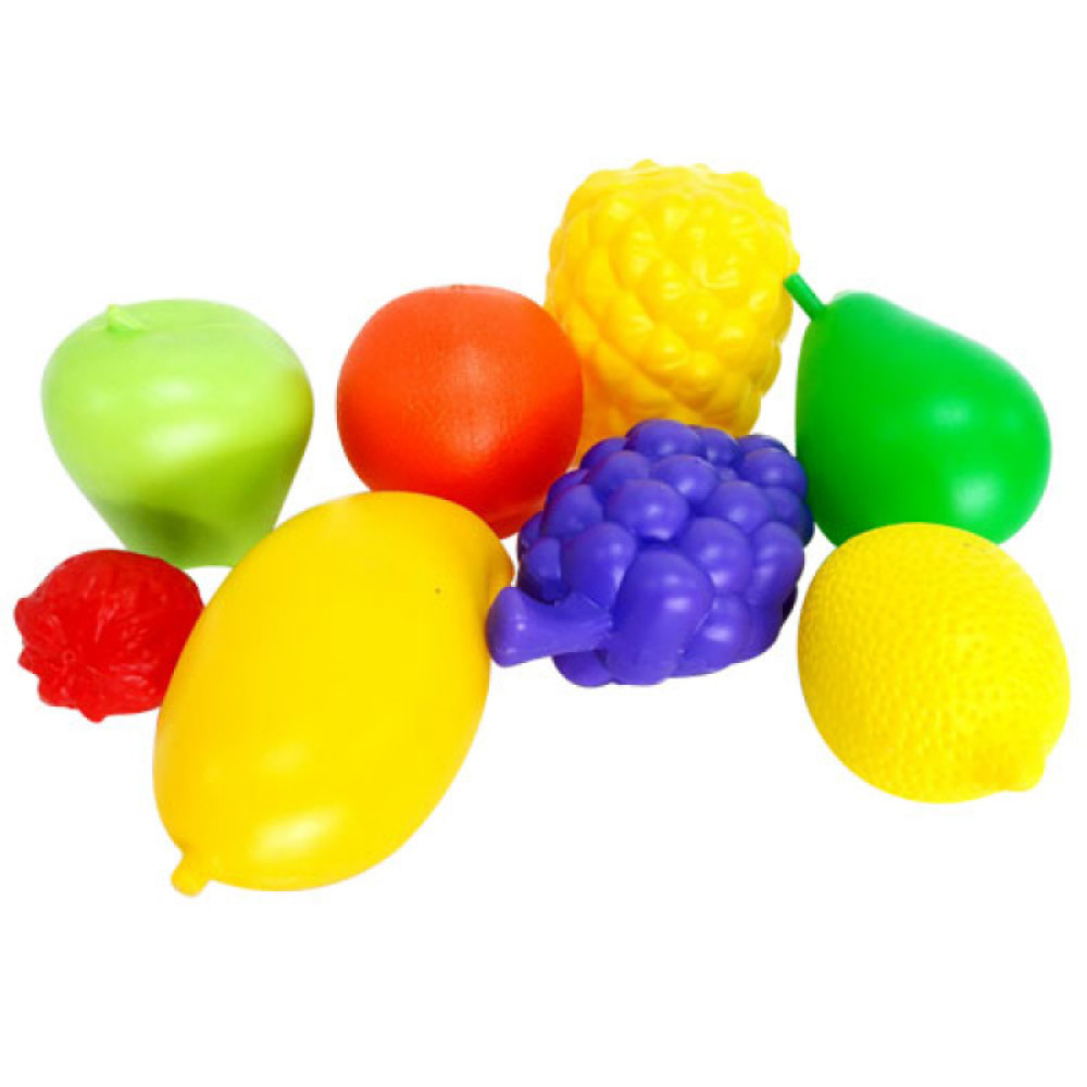 Набір "ФРУКТІВ", 8 предмет., в сітці (20шт/уп)