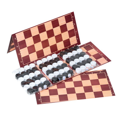 Шашки + нарди (3 набори) 034