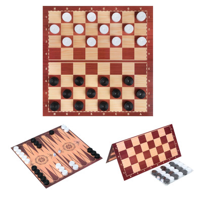 Шашки + нарди (1 набір) 034/6