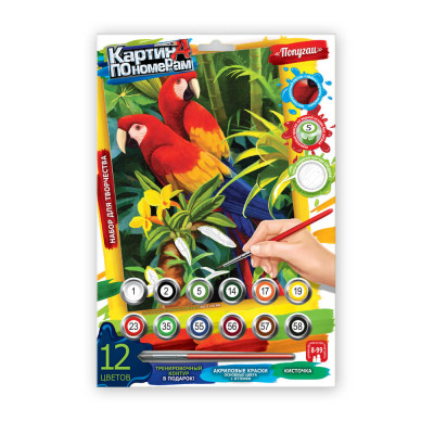 Набір для творчості " Картина по номерам" KN-03-01