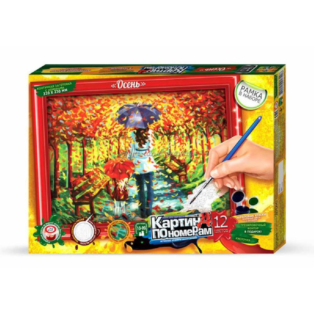 Набір для творчості " Картина по номерам" KN-03-01