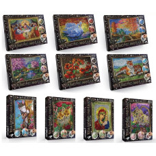 Набір креативної творчості "Алмазная живопись DIAMOND MOSAIC" великий (10)DM-01-01 40*31см