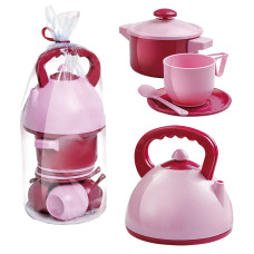 Набір посуду з каструлею (16 пр) в пакеті YU-P16