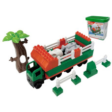 Конструктор "ВАНТАЖІВКА" 95 детал. 013888/10 в пластик. боксі