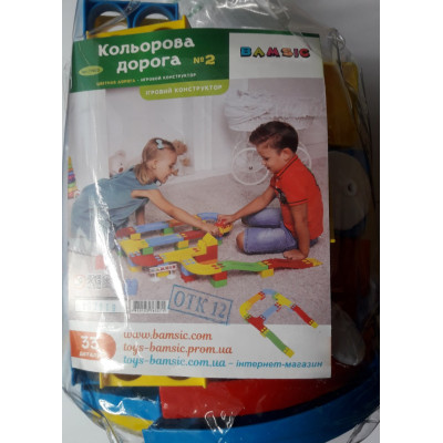 Кольорова дорога №2 " артикул 114/23 ТМ "Bamsic", пакет
