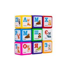 Кубики великі Абетка арт 020/1 Бамсік