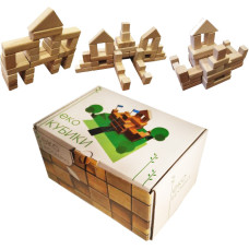 Кубики з дерева ARINWOOD Маленький будівельник 01-013