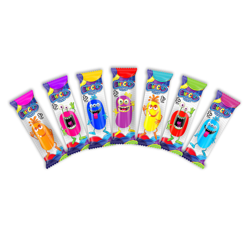 Креативна творчість тісто в брикетах "AIR CLAY" укр (110)ARCL-02-01U