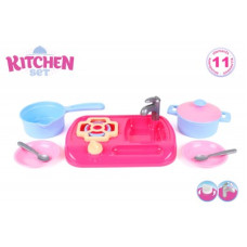 Кухня з набором посуду в коробці  ТехноК", Арт. 5989