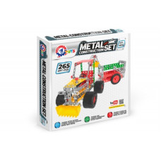 Конструктор металевий «Трактор з причепом ТехноК», арт.4876
