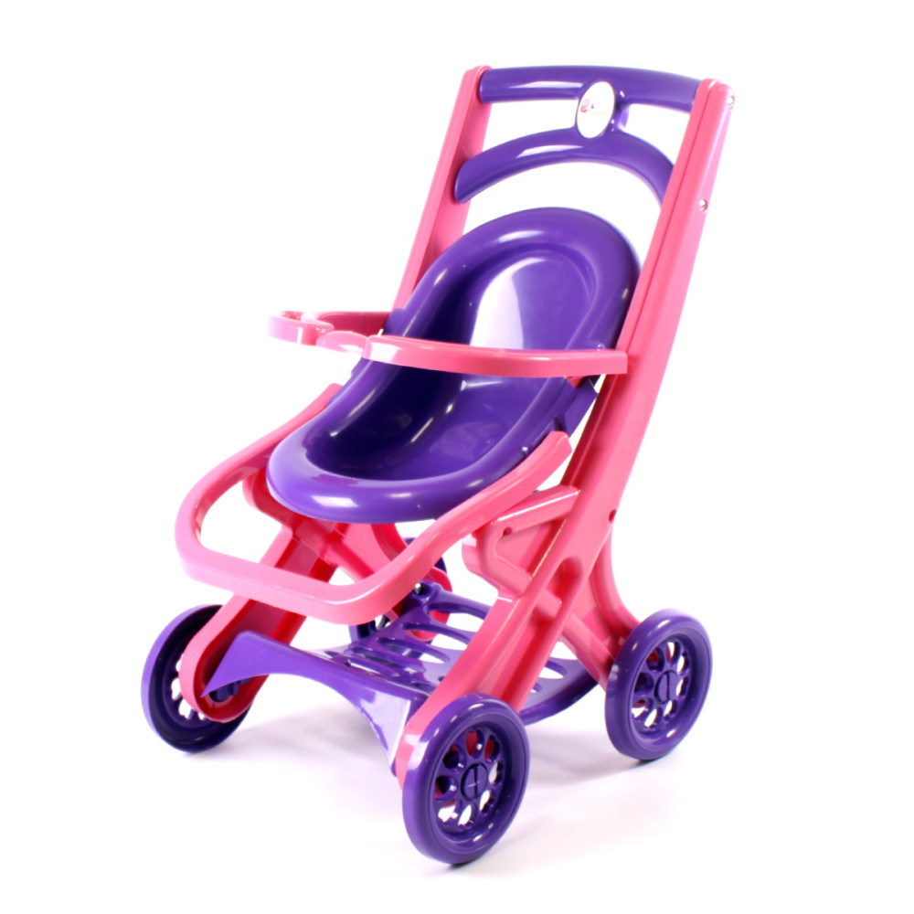 Візок для ляльок сидячий у коробці