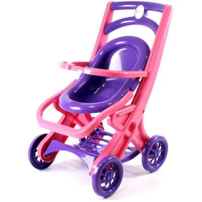 Візок для ляльок сидячий у коробці