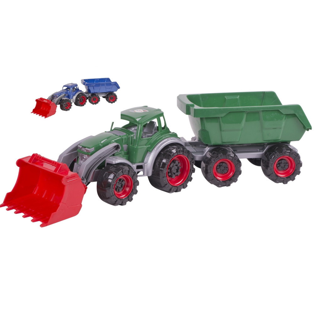 Трактор Texas навантажувач з причепом (14УП) 17-18-64см