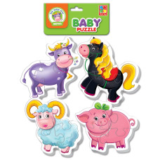 Бебі пазли "Ферма" VT1106-86 (укр)