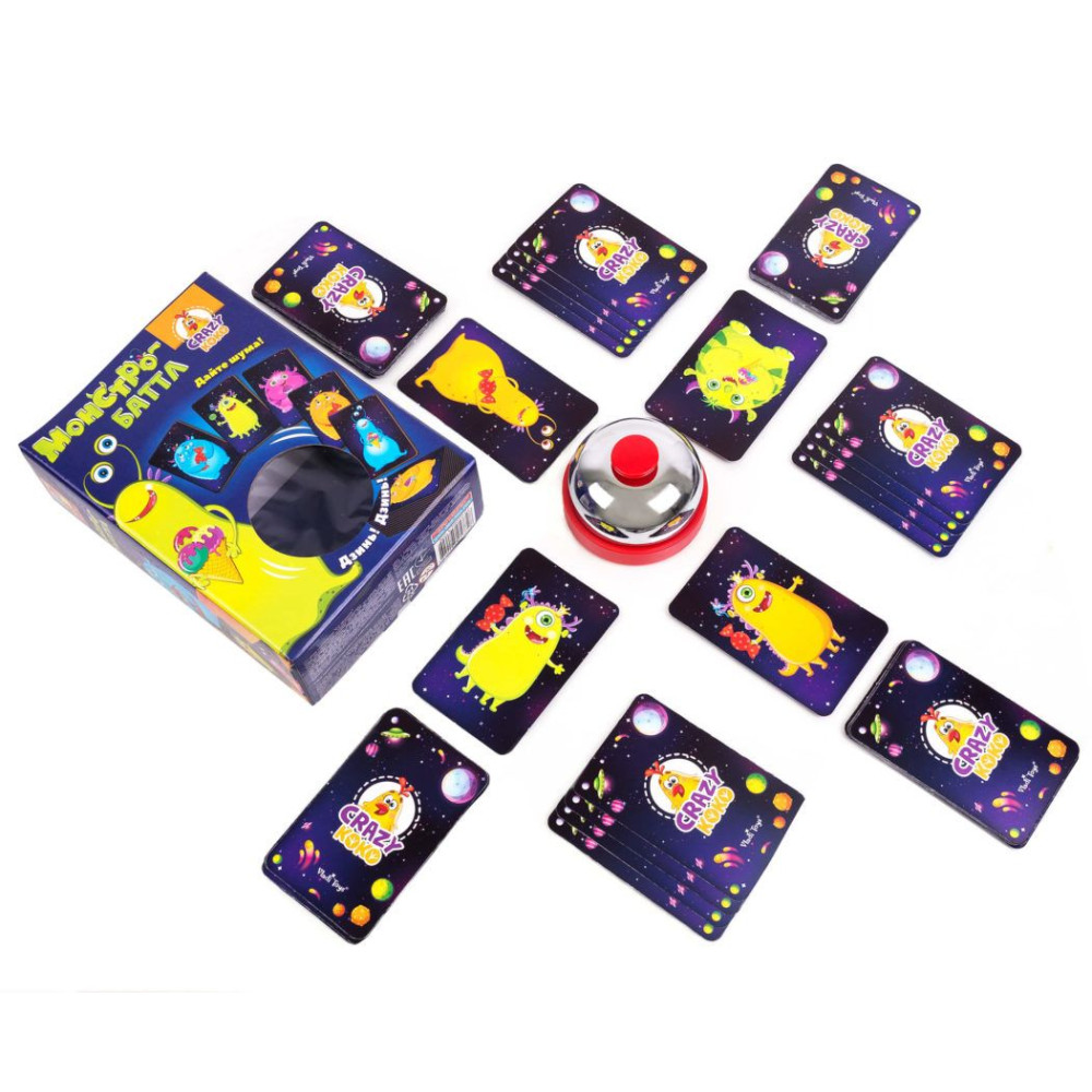 Гра із дзвоником "Монстро-батл"VT8010-04 (укр)