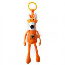 Іграшка м'яконабивна "Брязкальце-дзвіночок Лисеня" МС 010402-01