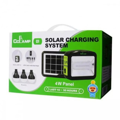 Сонячна станція CcLamp CL-01-03 LED ліхтар Лампочки Power Bank