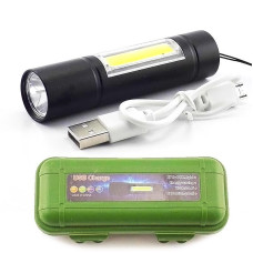 Ліхтар Bailong 510, USB-кабель, пластиковий кейс