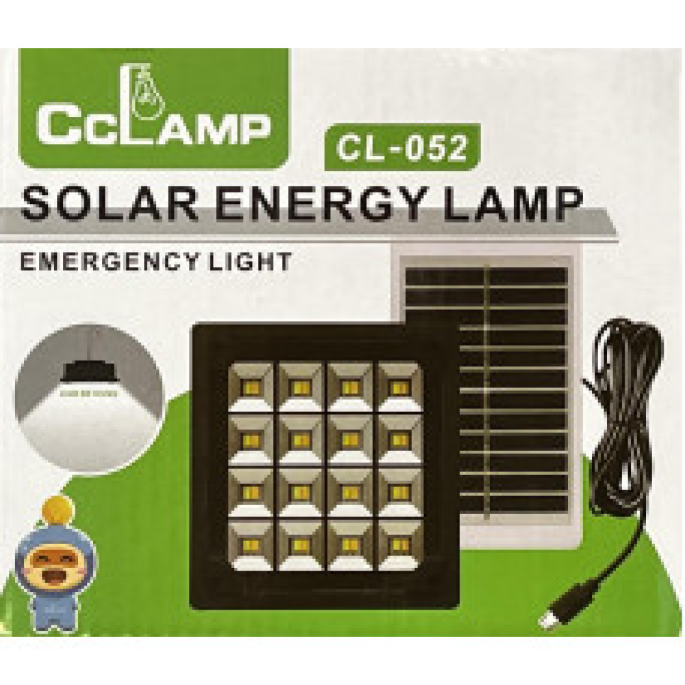 Сонячна станція CcLamp CL-052 Панель LED-прожектор