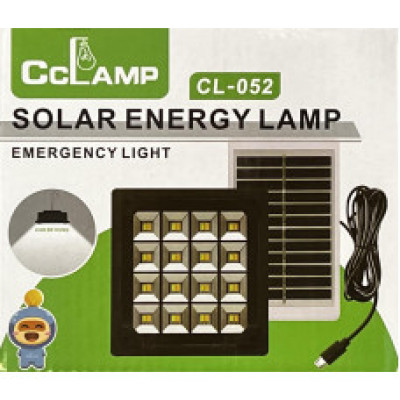 Сонячна станція CcLamp CL-052 Панель LED-прожектор
