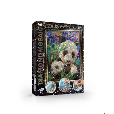 Набір креативної творчості "Алмазна живопись DIAMOND MOSAIC" малий (10)DM-02-01  36х27