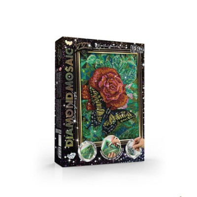 Набір креативної творчості "Алмазна живопись DIAMOND MOSAIC" малий (10)DM-02-01  36х27