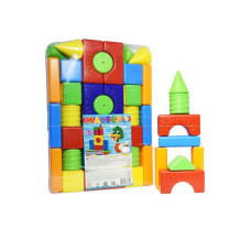 Конструктор "Мастерок" №3 (36 деталей), пак. пвх