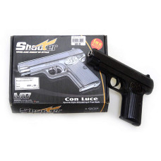 Пістолет M17 (24шт) метал, на пульках, 16см, в кор-ці, 20-15-4см