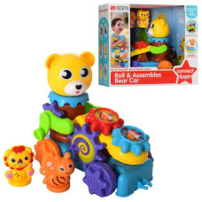 Іграшка 35863 (12шт) каталка, 19см, тваринка, шестерні, в кор-ці, 31-26-14,5см