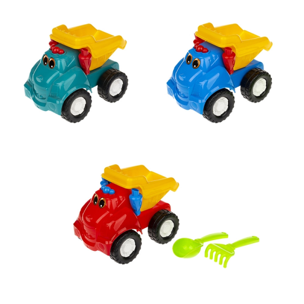 Машинка Самоскид "Смайл" №1 (машина, лоп. и граб. ЛГ3), сетка п/м