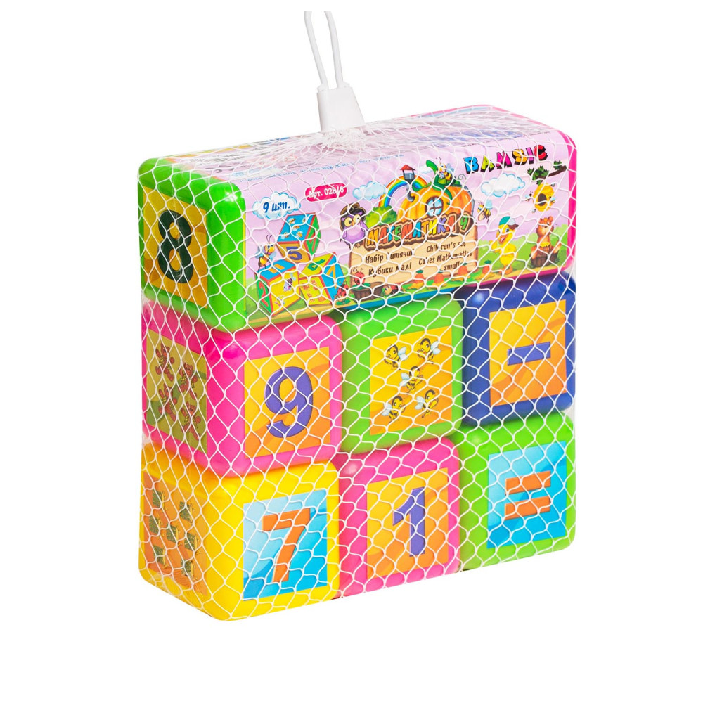 Кубики малі Математика 028-6