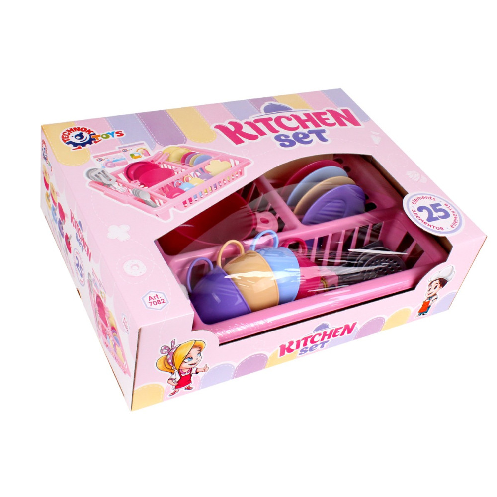 Набір посуду в коробці ТехноК", арт.7082