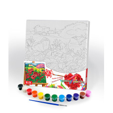 Креативна творчість "Розпис на полотні "Canvas Painting" 31см*31см с.5 (10)PX-05-01,02,03,04,05...10