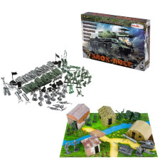 Дитячий набір солдатів "Блок-Пост" в пакеті