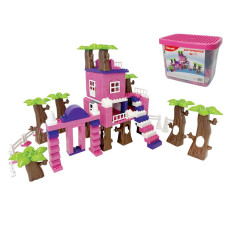 Конструктор "ДІМ ПРИНЦЕСИ" 151 детал. 013888/03 в пластик. боксі